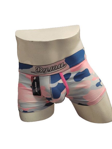 Bóxer Byjou camuflaje rosa