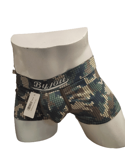 Bóxer byjou camuflaje verde