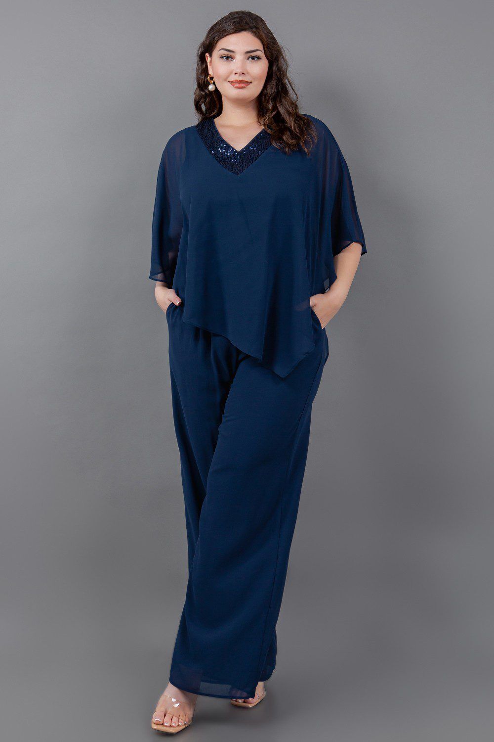 conjunto pantalón blusa extra